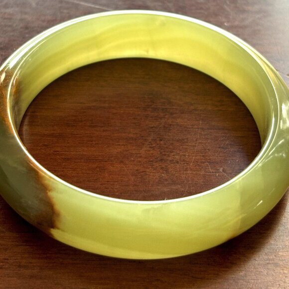 Original Onyx Natural Marble Bracelet/Bangles - Elegant Stone Jewelry for Women - Picture 5 of 11